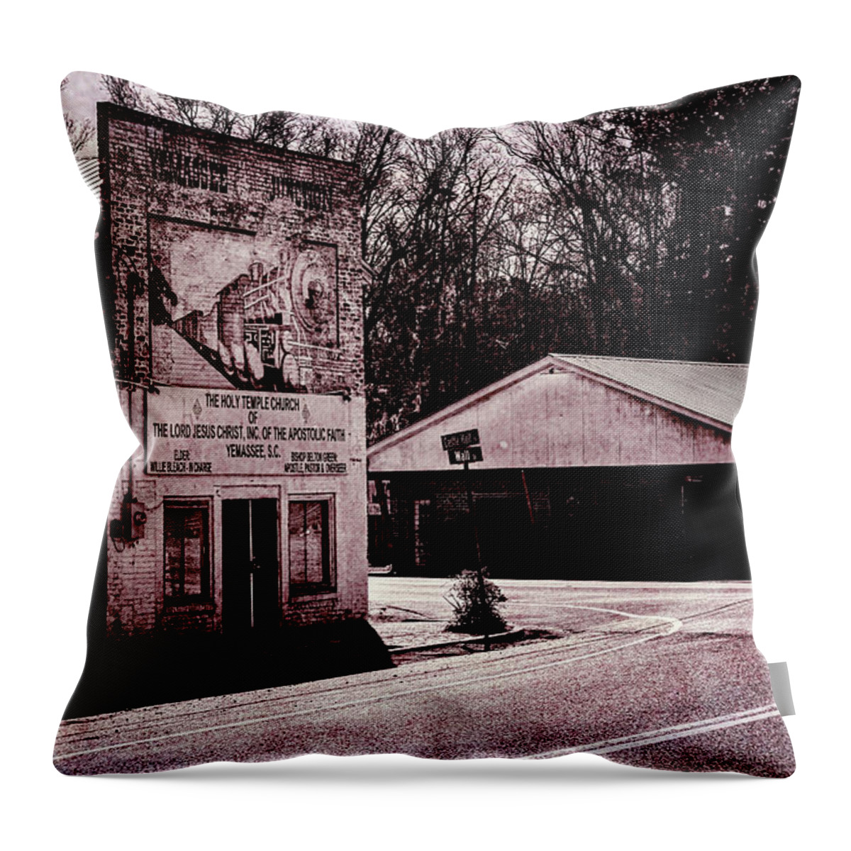 Marietta Georgia Throw Pillow featuring the photograph Yemassee South Carolina by Tom Singleton