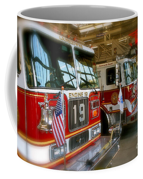 Fire Truck Coffee Mug featuring the photograph 19 by Rick Monyahan