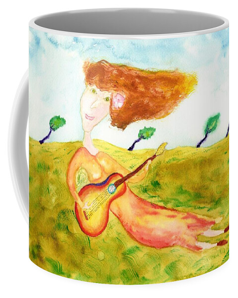 Jim Taylor Coffee Mug featuring the painting Musical Spirit 23 by Jim Taylor