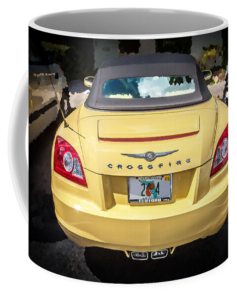 2008 Chrysler Coffee Mug featuring the photograph 2008 Chrysler Crossfire Convertible #1 by Rich Franco