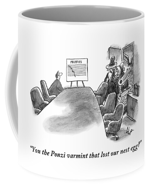 A Man Is Seen Sitting In An Empty Meeting Room Coffee Mug