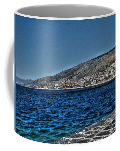 Adriatic Coffee Mug featuring the photograph Adriatic Sea #1 by Nina Ficur Feenan