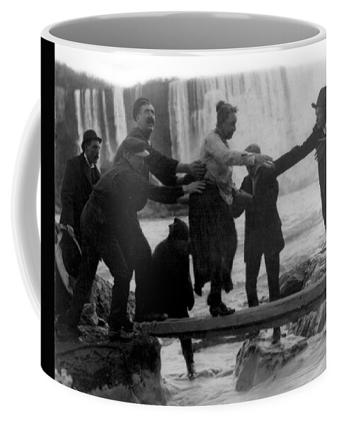 Entertainment Coffee Mug featuring the photograph Annie Edson Taylor, American Daredevil #1 by Science Source