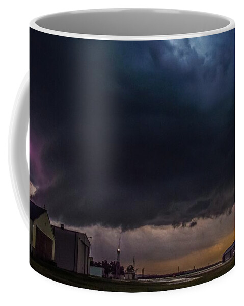 Supercell Coffee Mug featuring the photograph Arkansas City Beast 2 #1 by Jesse Post
