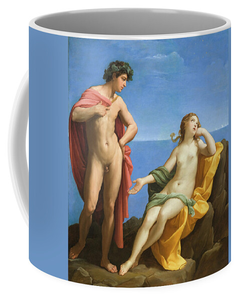 Guido Reni Coffee Mug featuring the painting Bacchus and Ariadne #3 by Guido Reni