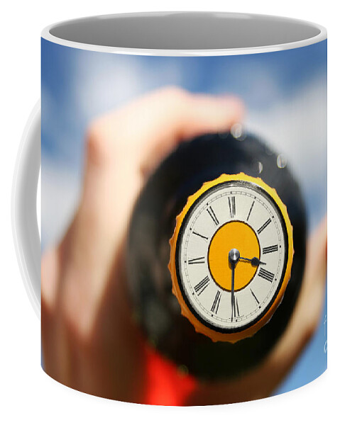 Beers Coffee Mug featuring the photograph Beer OClock #1 by Jorgo Photography