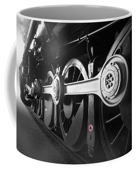 Transportation Coffee Mug featuring the photograph Big Wheels by Mike McGlothlen