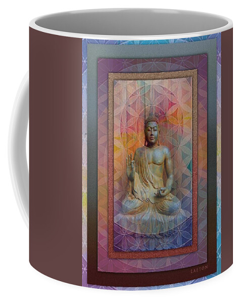 Buddha Coffee Mug featuring the photograph Buddha #1 by Richard Laeton