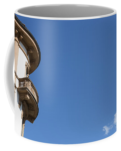 Old Coffee Mug featuring the photograph Building #1 by Mats Silvan