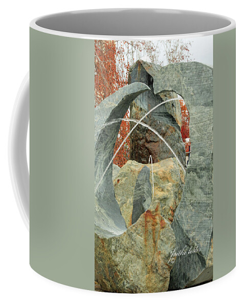 Fall Colors Coffee Mug featuring the photograph Crossing Paths II by E Faithe Lester