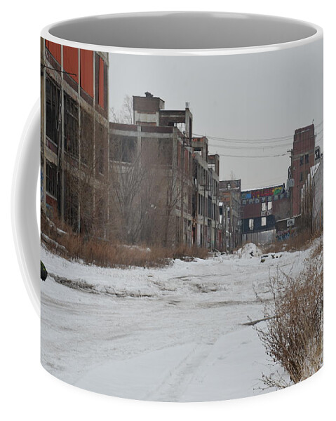 Detroit Coffee Mug featuring the photograph Detroit PACKARD PLANT #1 by Randy J Heath