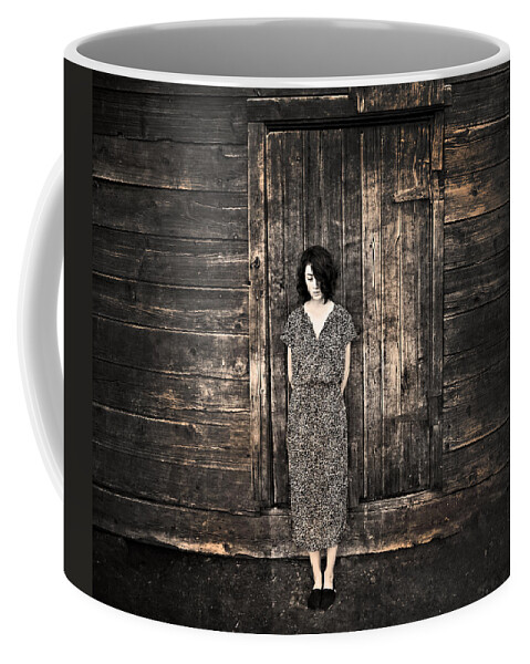 Portrait Coffee Mug featuring the photograph Dirty Thirties by Theresa Tahara