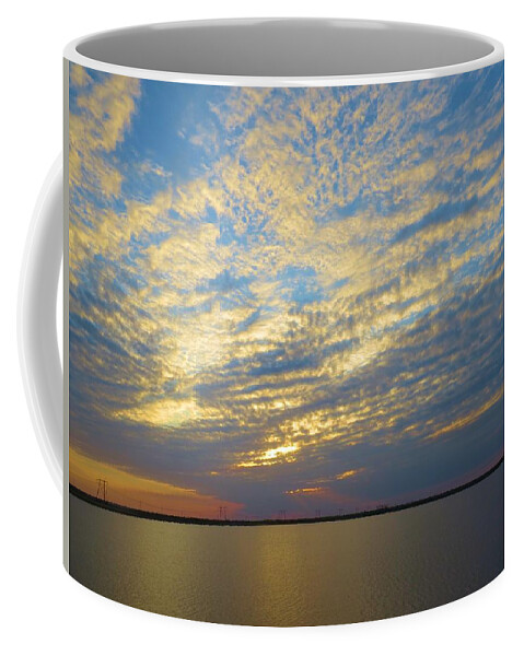 Sunset Coffee Mug featuring the photograph Everglades Sunset #1 by Dart Humeston