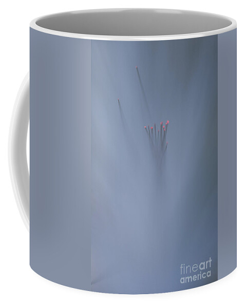 Fiber Optics Coffee Mug featuring the photograph Fiber Optics close-up #1 by Jim Corwin