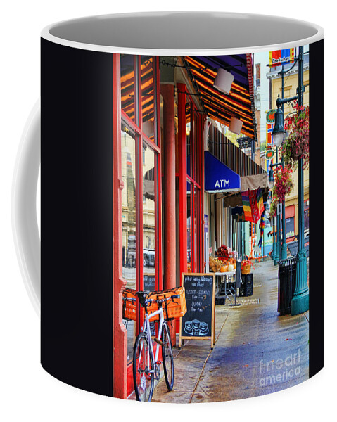 Findlay Market Coffee Mug featuring the photograph Findlay Market in Cincinnati 0006 by Jack Schultz