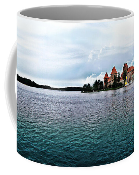 Photo Coffee Mug featuring the photograph Lithuanian Castle by Kate Black