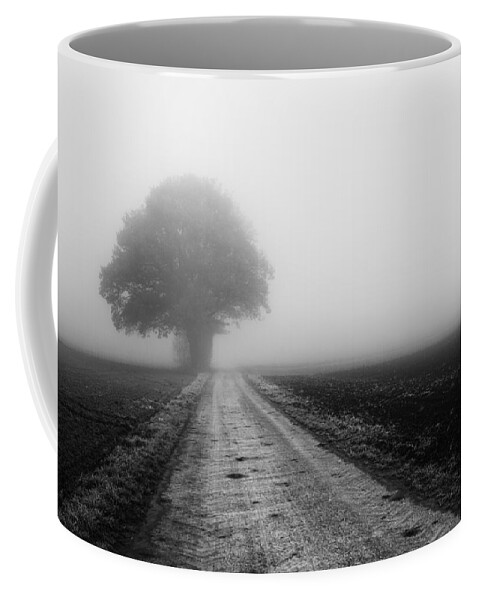 Frost Coffee Mug featuring the photograph Lost in the Fog #2 by Miguel Winterpacht