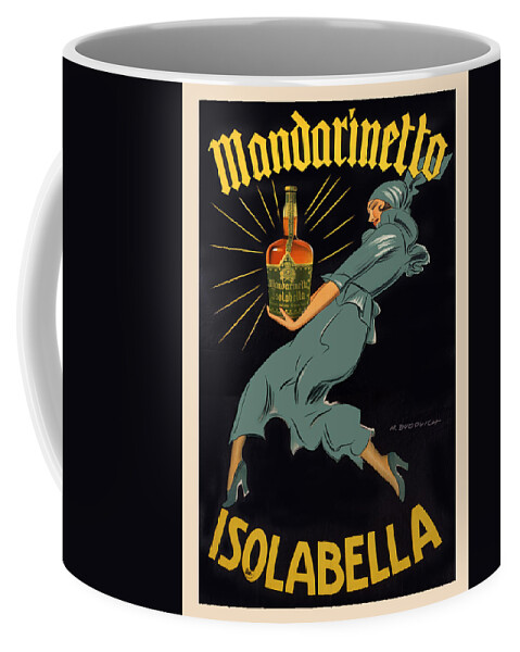 Digital Coffee Mug featuring the digital art Mandarinetto by Gary Grayson