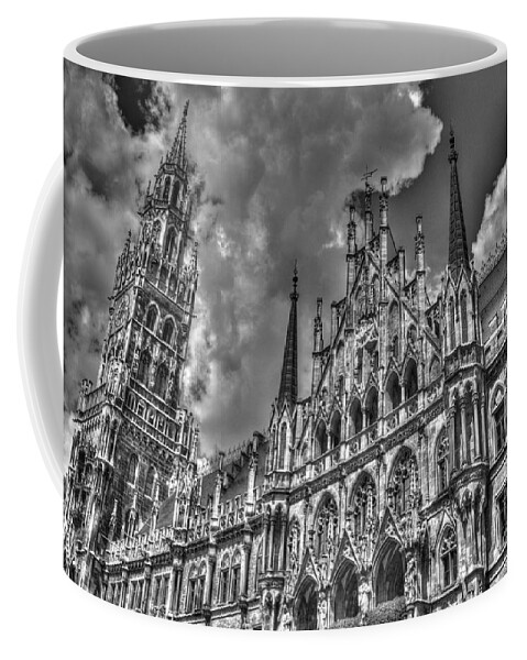 Marienplatz Coffee Mug featuring the photograph Marienplatz in Munich #2 by Joe Ng
