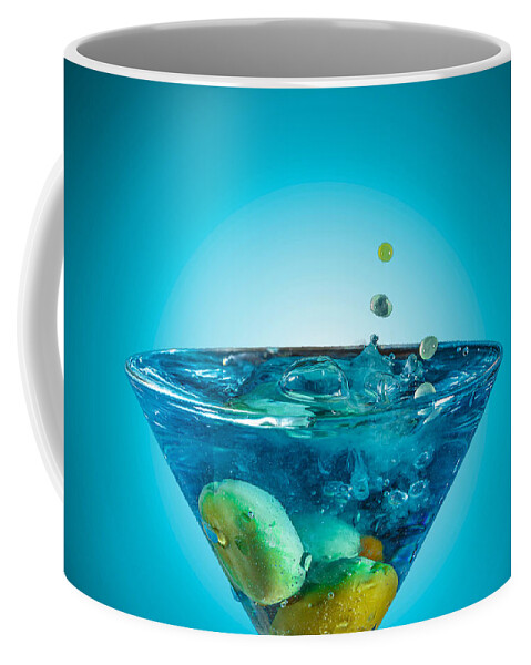 Abstract Coffee Mug featuring the photograph Martini by Peter Lakomy