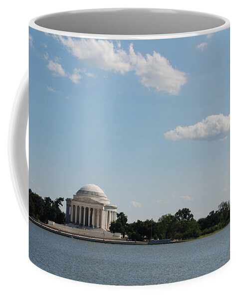 Declaration Of Independence Coffee Mug featuring the photograph Memorial by the Water by Kenny Glover