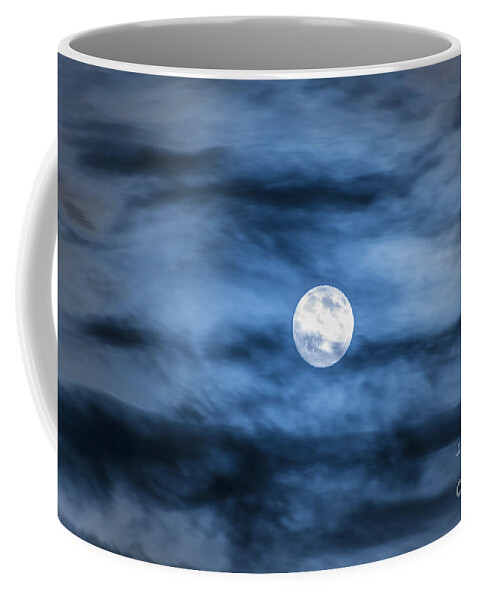 Moon Coffee Mug featuring the photograph Moon #1 by Mats Silvan