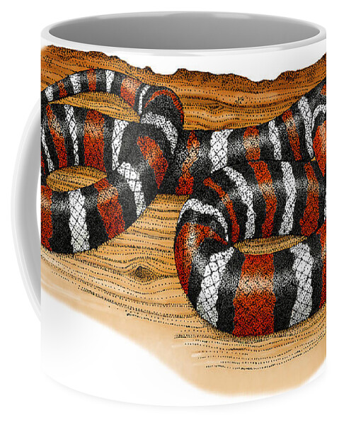 Art Coffee Mug featuring the photograph Mountain Kingsnake by Roger Hall