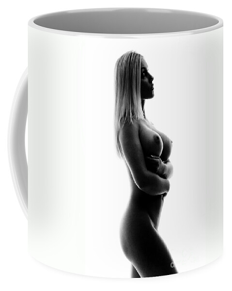 Nude Coffee Mug featuring the photograph Nude Art #1 by Jt PhotoDesign