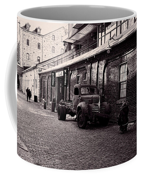 Rusty Truck Coffee Mug featuring the photograph Old Rusty by Nicky Jameson