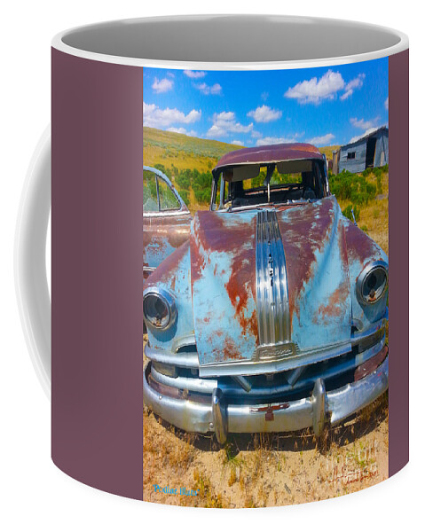 Pontiac Coffee Mug featuring the photograph Pontiac Blues by Amanda Smith