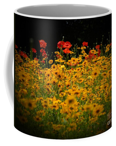 Flower Coffee Mug featuring the photograph Poppies by Leslie Revels