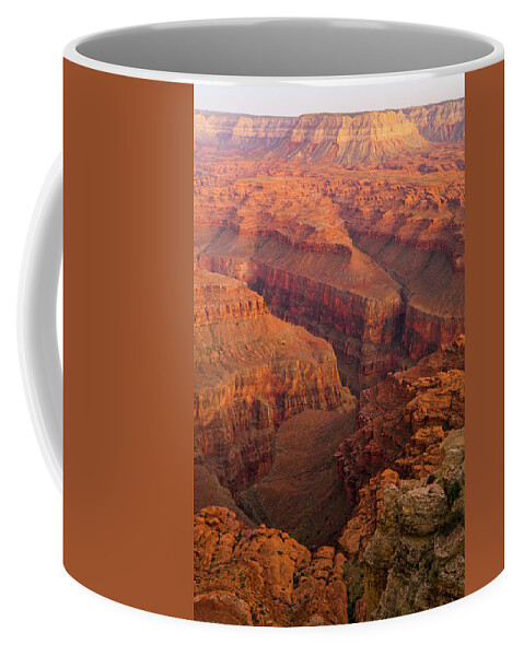00345503 Coffee Mug featuring the photograph Grand Canyon from Kanab Point by Yva Momatiuk John Eastcott
