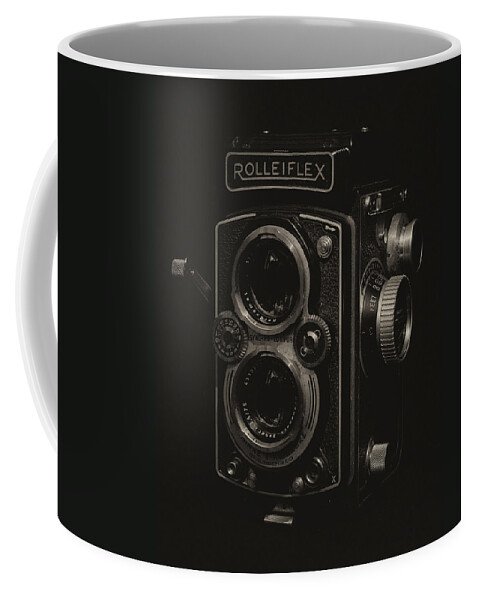 Rolleiflex Coffee Mug featuring the photograph Rolleiflex #1 by Leah Palmer
