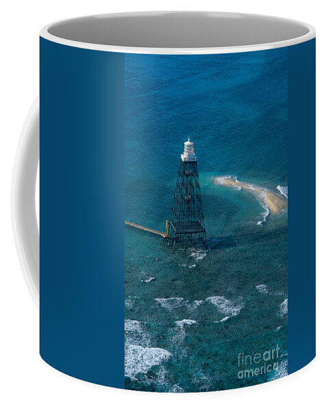 Lighthouse Coffee Mug featuring the photograph Sand Key Light, Florida #1 by Bruce Roberts