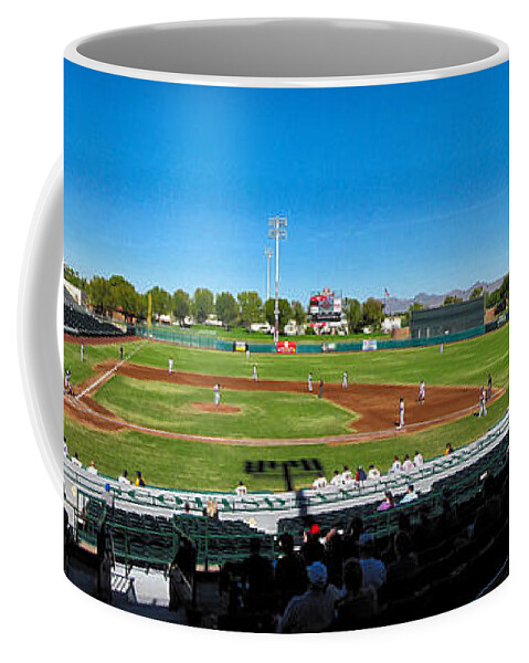 Scottsdale Coffee Mug featuring the photograph Scottsdale Stadium #2 by C H Apperson