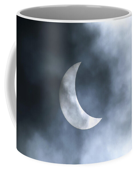 00195733 Coffee Mug featuring the photograph Solar Eclipse August 11 1999 #2 by Konrad Wothe