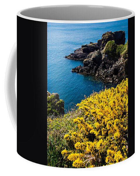 Birth Place Coffee Mug featuring the photograph St Non's Bay West Wales #1 by Mark Llewellyn