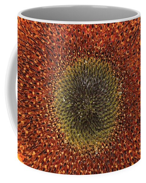 Background Coffee Mug featuring the photograph Sunflower Seeds by Amanda Mohler