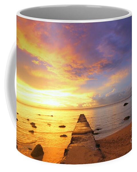Sunset Coffee Mug featuring the photograph Sunset by Amanda Mohler