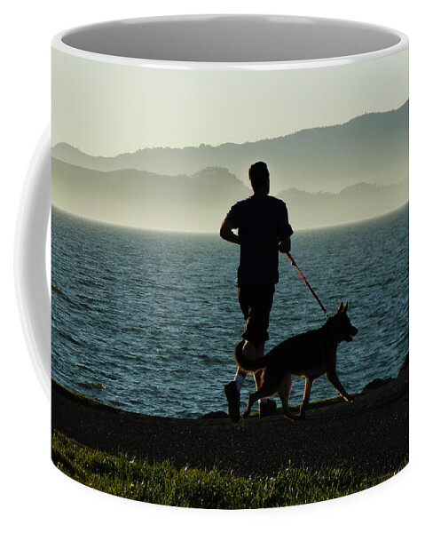 The Best Buddies Coffee Mug featuring the photograph The Best Buddies #1 by Xueling Zou