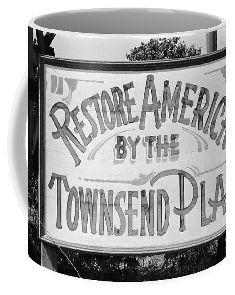 1939 Coffee Mug featuring the photograph Townsend Plan, 1939 #1 by Granger