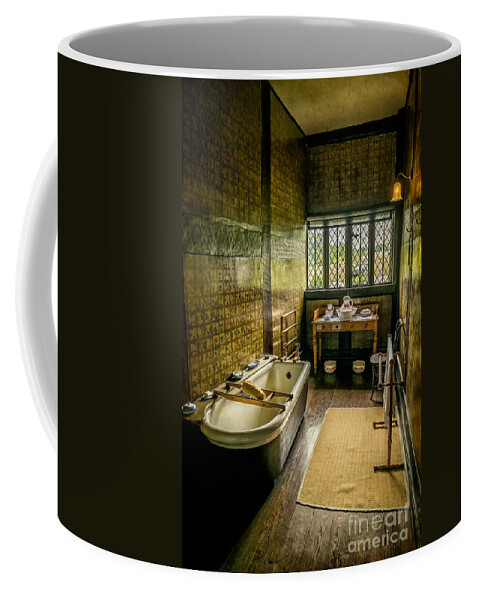 British Coffee Mug featuring the photograph Victorian Wash Room #2 by Adrian Evans