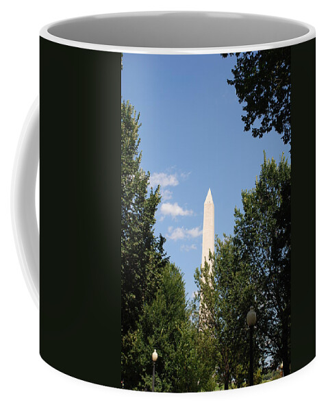 Washington Coffee Mug featuring the photograph Washington Monument by Kenny Glover