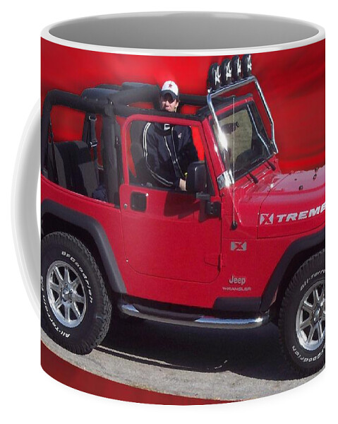 Xtreme Jeep Coffee Mug featuring the photograph Xtreme Jeep by Thomas Woolworth