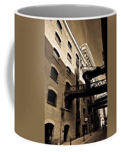 Butlers Wharf Coffee Mug featuring the photograph Butlers Wharf London #11 by David Pyatt