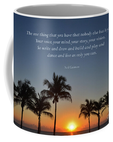  Coffee Mug featuring the photograph 117- Neil Gaiman by Joseph Keane