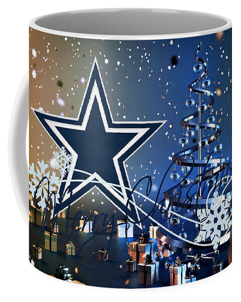 Cowboys Coffee Mug featuring the photograph Dallas Cowboys by Joe Hamilton