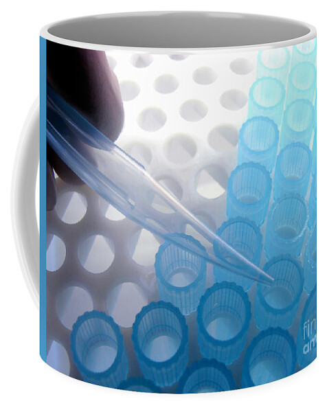 Lab Coffee Mug featuring the photograph Laboratory Equipment in Science Research Lab #12 by Science Research Lab