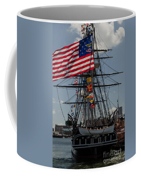 Boat Coffee Mug featuring the photograph 13 Stars by Mike Ste Marie