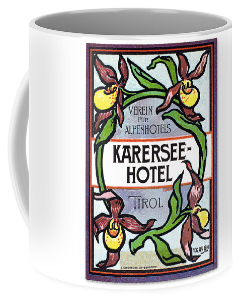 20th Century Coffee Mug featuring the photograph Luggage Label #14 by Granger